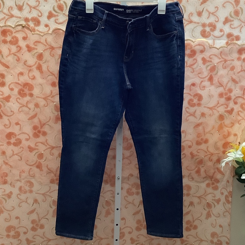 Old Navy Women's Navy Skinny Jeans